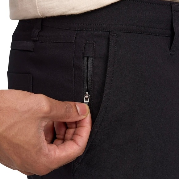 Weatherproof Vintage 32x34 Men's Hybrid Tech Pants, Black NWT - Picture 3 of 15